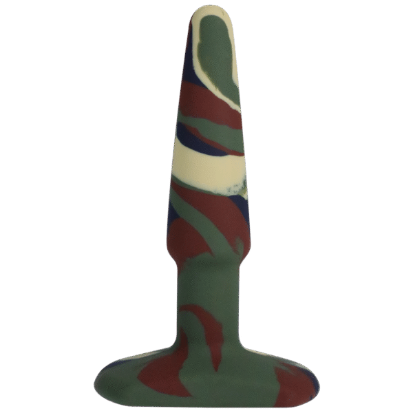 Groovy - Silicone Anale Plug - 4 / 10 cm - Camouflage