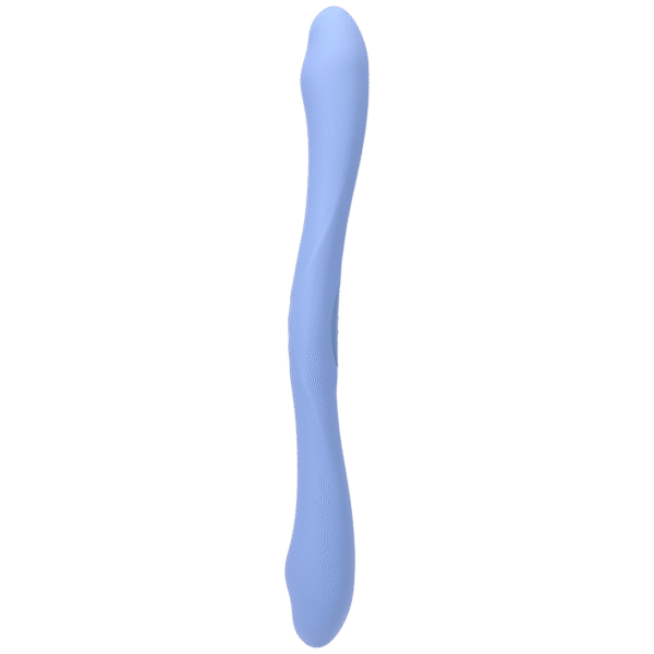 Duet - Double Ended Vibrator met Draadloze Afstandsbediening - Periwinkle - Afbeelding 3