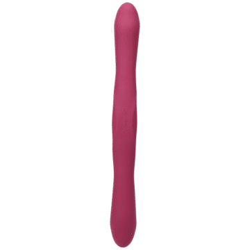 Duet - Dubbel Eind Vibrator met Draadloze Afstandsbediening - Berry