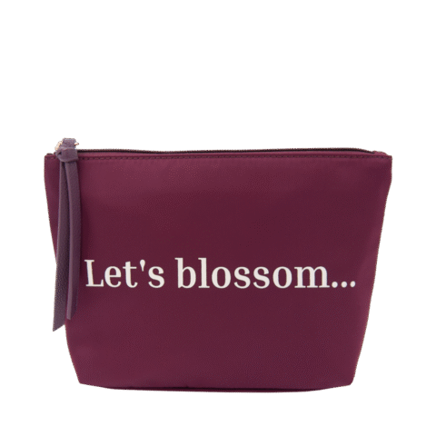Laten we bloeien - Pouch - Paars