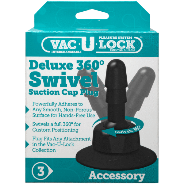 Deluxe 360 Swivel - Butt Plug met Zuignap - 2 Stuks - Afbeelding 3