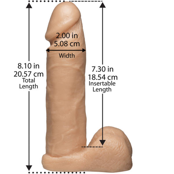 Realistische Dick - 8 / 20 cm - Afbeelding 3