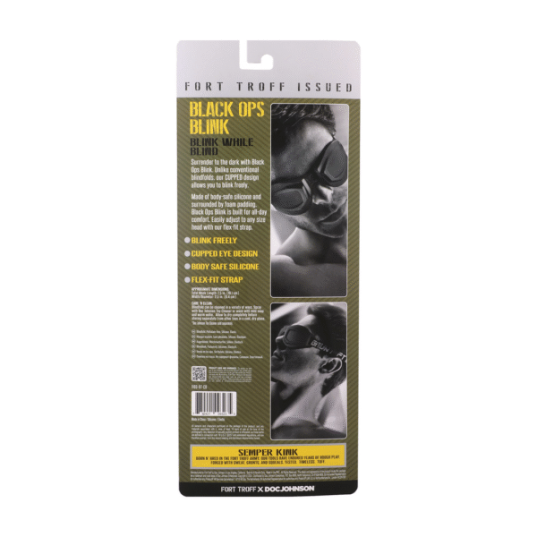 Black Ops Blink - Blinddoek - Zwart - Afbeelding 3