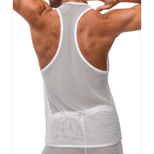 Tanktop - L/XL - Wit - Afbeelding 3