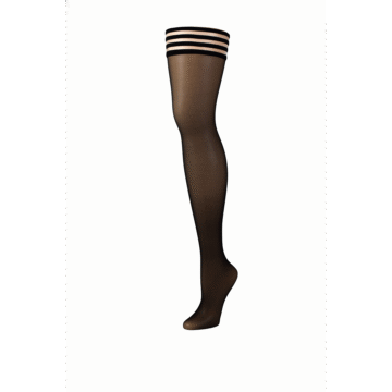 Taylor - Thigh High - C - Zwart
