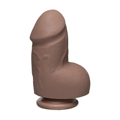 Fat D - Realistische ULTRASKYN Dildo met Ballen - 6 / 15 cm