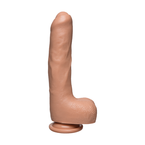 Uncut D - Realistic FIRMSKYN Dildo met ballen - 9 / 22 cm