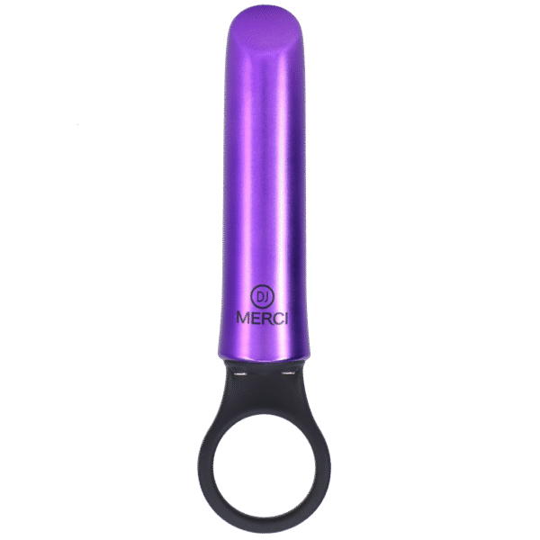Power Play met Siliconen Grip Ring - Violet