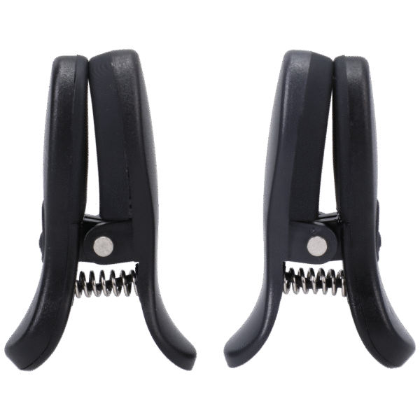 Vibro Grippers - Vibrerende Tepelklemmen met Koffer - Zwart