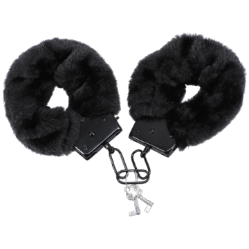 Fluff Cuffs - Zwart