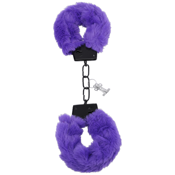 Fluff Cuffs - Paars - Afbeelding 3