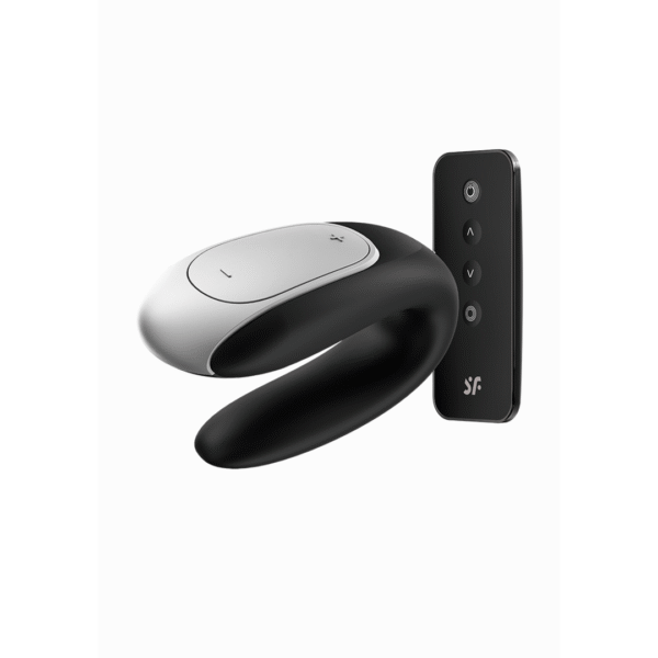 Dubbel Plezier - Partner Vibrator - Zwart - Afbeelding 3