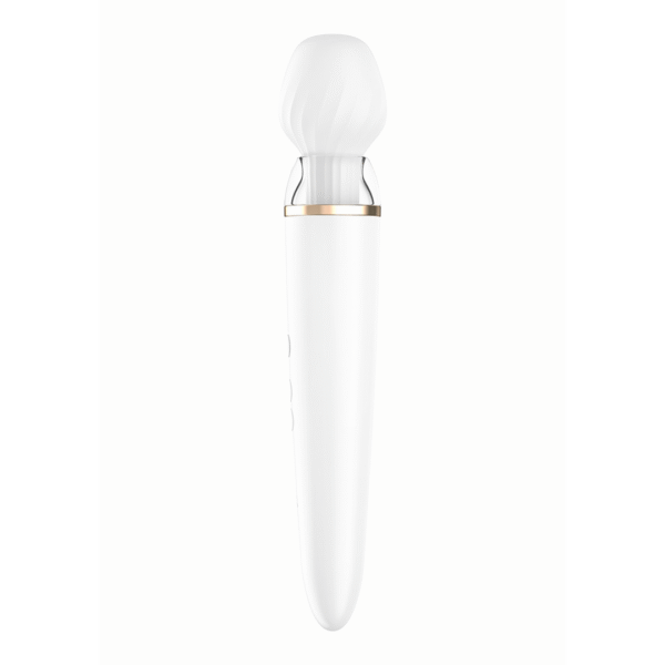 Double Wand-er Wand - Massage Wand en Vibrator - Wit