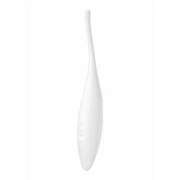 Draaiende Vreugde - Tip Vibrator - Wit