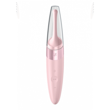 Draaiende Verwennerij - Tip Vibrator - Oud Roze
