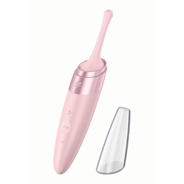 Draaiende Verwennerij - Tip Vibrator - Oud Roze - Afbeelding 3
