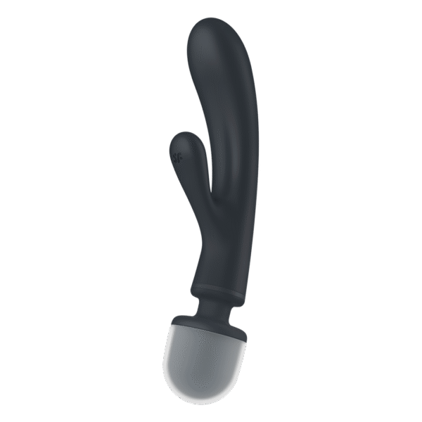 Triple Lover - Hybride Wand Vibrator - Grijs