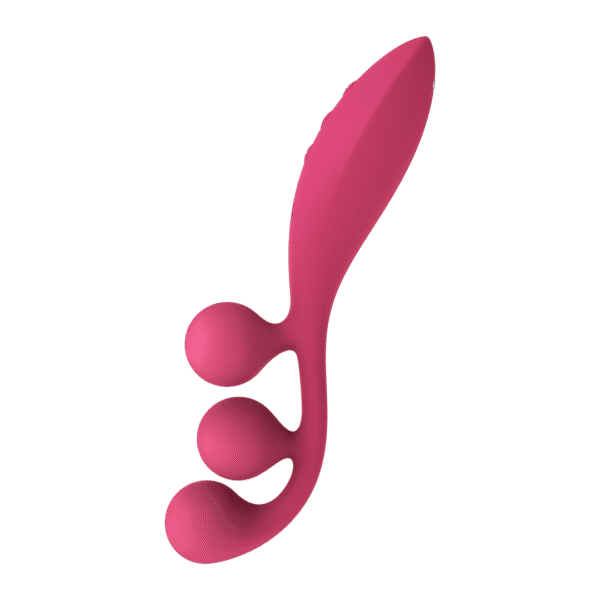 Tri Ball 1 - Multi Vibrator - Rood - Afbeelding 3