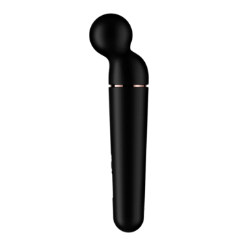 Planet Wand-er - Wand Vibrator - Zwart/Roze Goud