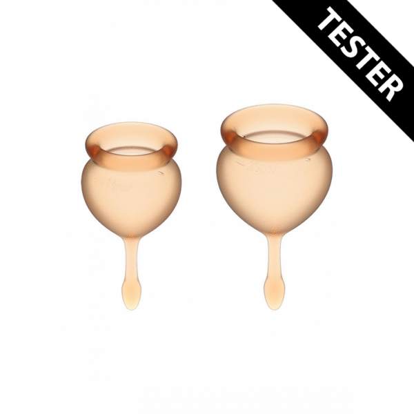 Feel Good Menstruatiecup - Oranje - Tester - Afbeelding 2