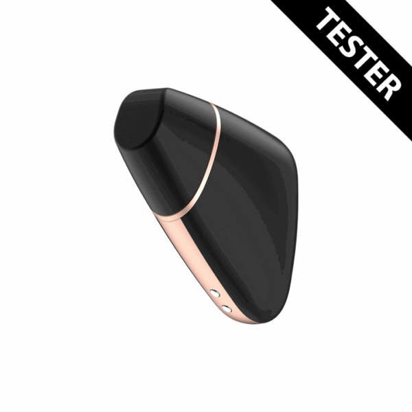 Liefdesdriehoek Luchtpulstimulator en Vibratie - Zwart - Tester