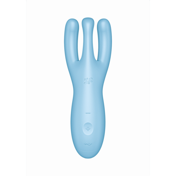 Threesome 4Plus - Lay-on Vibrator met App - Blauw - Afbeelding 3