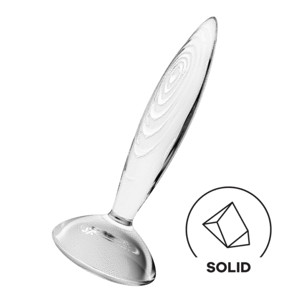 Sprankelend Kristal - Glazen Dildo - Transparant