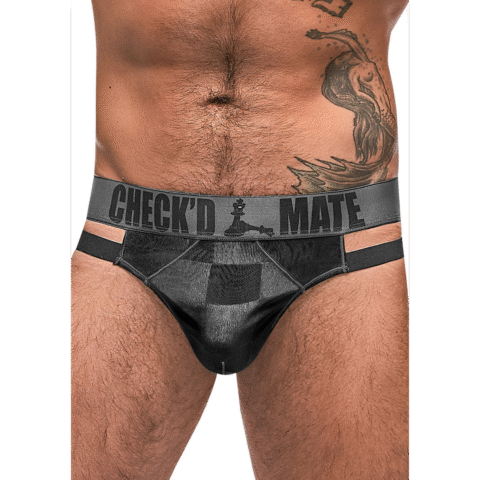 Cutout Thong - S/M - Zwart
