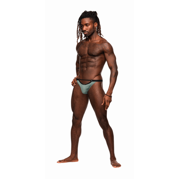 Micro V Thong - S/M - Jade - Afbeelding 3