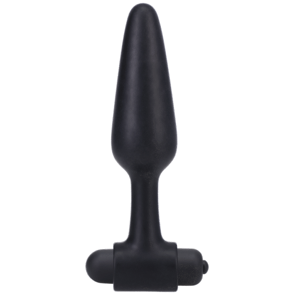 Vibrerende Butt Plug - 5 / 12 cm - Zwart