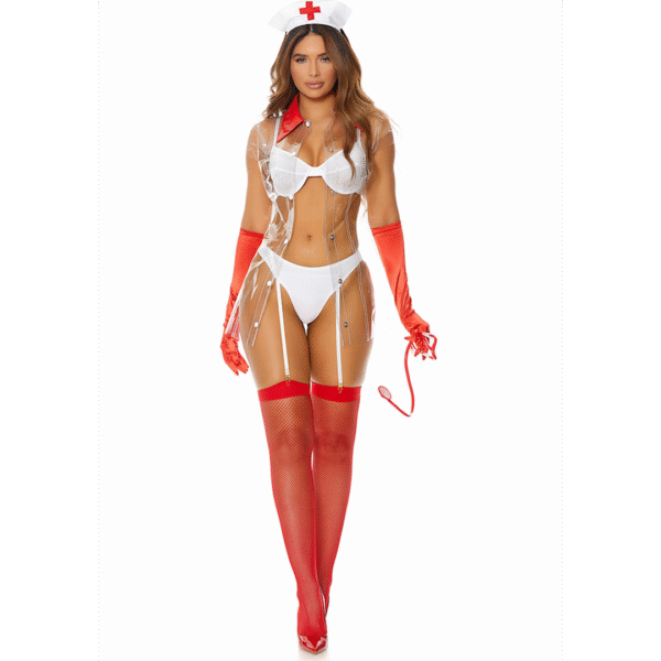 Nurse Me - Sexy Nurse Costume - M/L - Afbeelding 3