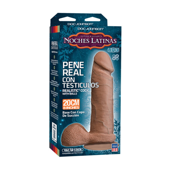 Realistische ULTRASKYN Cock met Ballen - 8 / 20 cm - Afbeelding 3