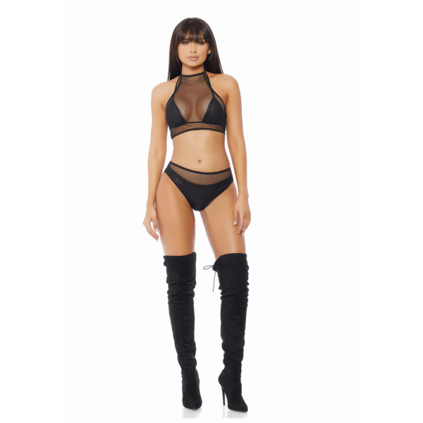 Impulse Top and Panty - Black - Afbeelding 3