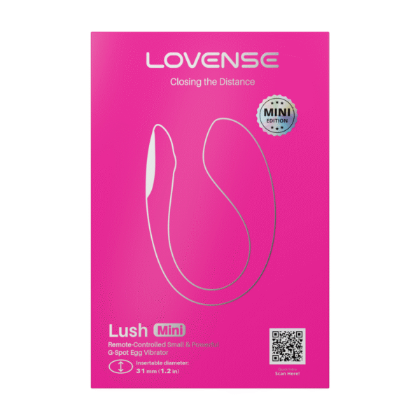 Lush Mini - Poderoso Vibrador de Huevo para Punto G Controlado por Mando a Distancia - Rosa - Afbeelding 3
