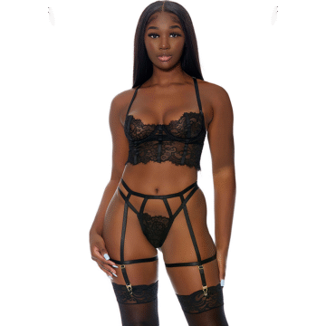 Blooming Beauty - Lingerie Set - L