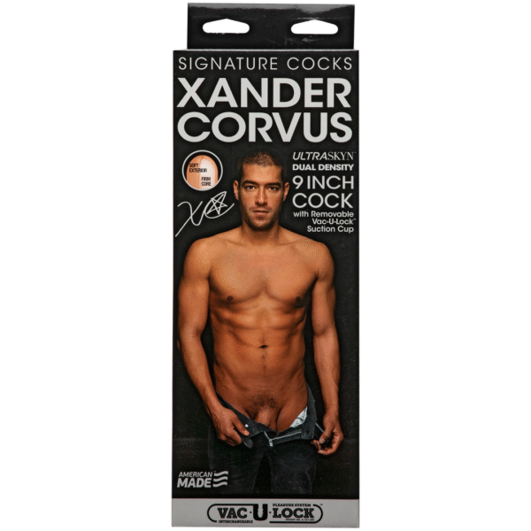 Xander Corvus - Realistische ULTRASKYN Dildo - 9 / 22 cm - Vanille - Afbeelding 3