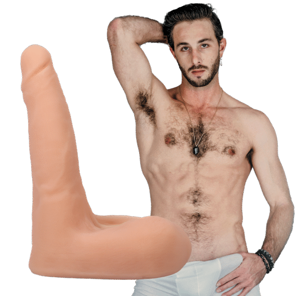 Lucas Frost - Realistische ULTRASKYN Dildo - 7 / 18 cm - Vanilla