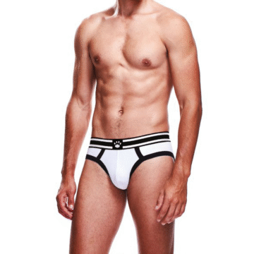 Boxershort - M - Wit/Zwart