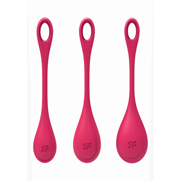 Yoni Power 1 - Kegel Ball Set - Rood - Afbeelding 3