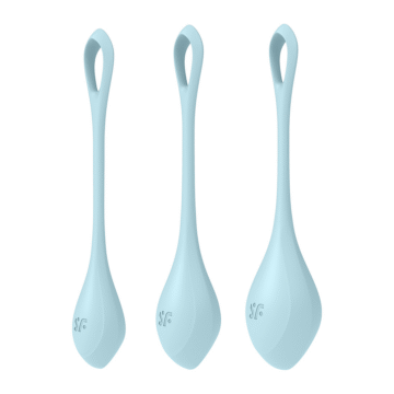 Yoni Power 2 - Kegel Balls Set - Lichtblauw
