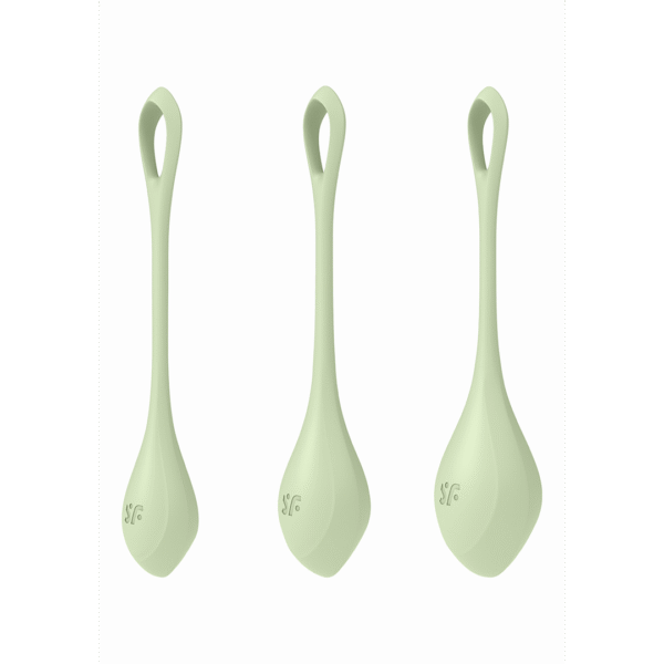 Yoni Power 2 - Kegel Balls Set - Lichtgroen