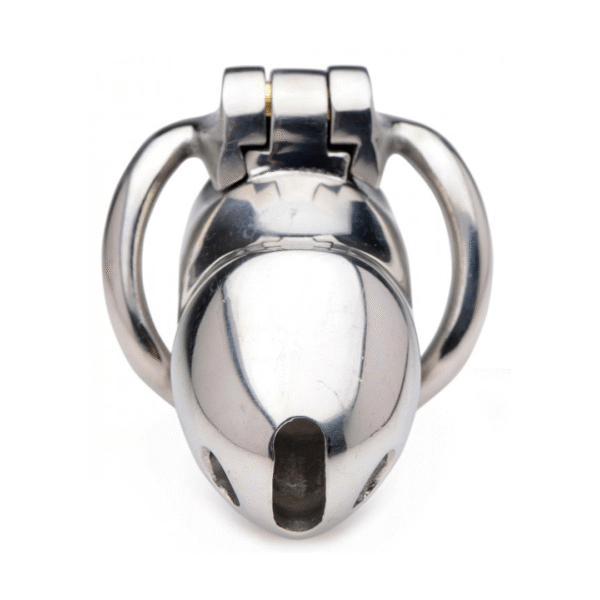 Rikers 24-7 - RVS Locking Chastity Cage - Afbeelding 3