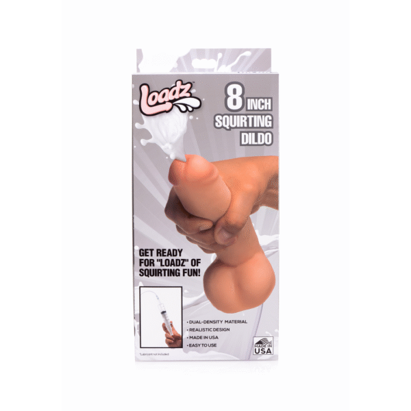 Realistische Dual Density Squirting Dildo - 8 / 20,5 cm - Afbeelding 3