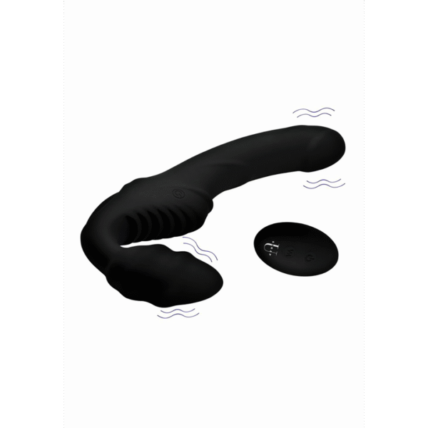 Pro Rider - Vibrerende Siliconen Strapless Strap-On met Afstandsbediening - Afbeelding 3