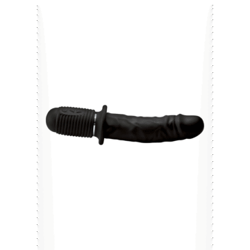 Power Pounder - Vibrerende en Duwende Silicone Dildo
