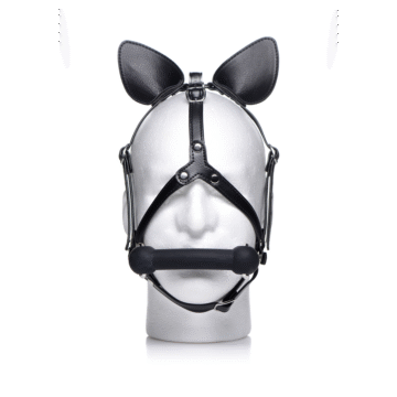 Dark Horse - Pony Hoofbril met Siliconen Bit