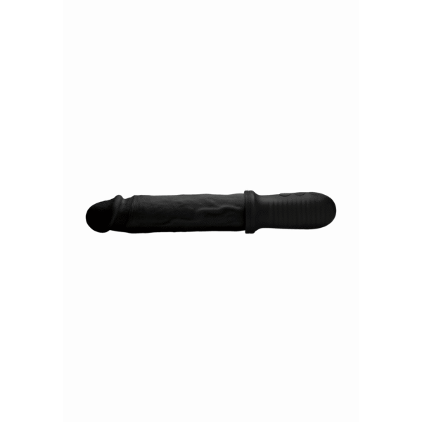 Auto Pounder - Vibrerende en Duwende Dildo met Handvat