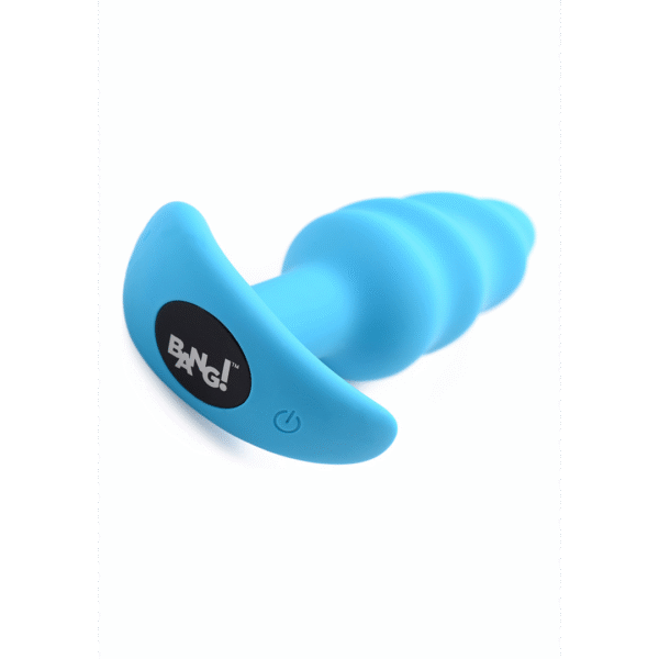 Vibrerende Silicone Swirl Butt Plug met Afstandsbediening - Afbeelding 3