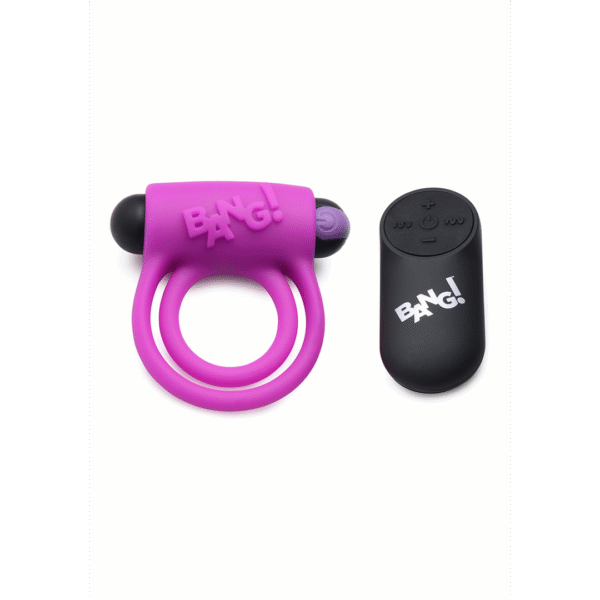 Silicone Cockring en Bullet met Afstandsbediening