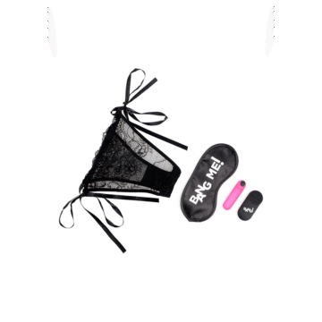 Power Panty - Kantpanty, Bullet Vibrator en Blinddoek